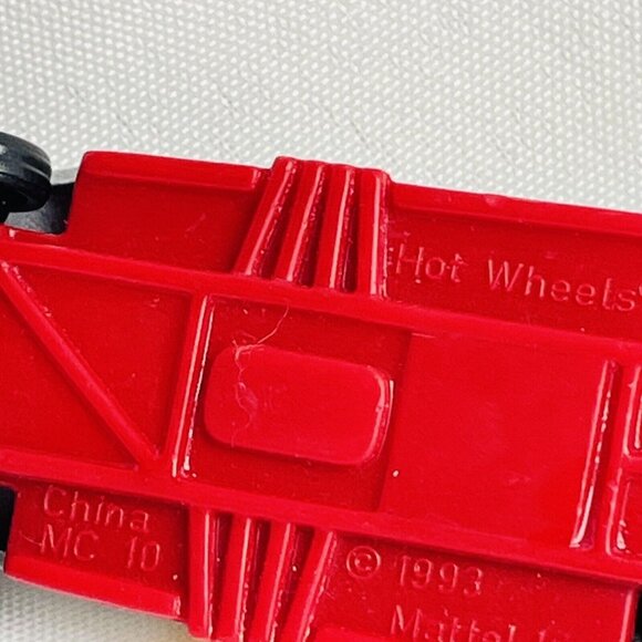 Hot Wheels Funny Car White and Red Dragster Diecast Vintage Toy Car - Picture 6 of 9